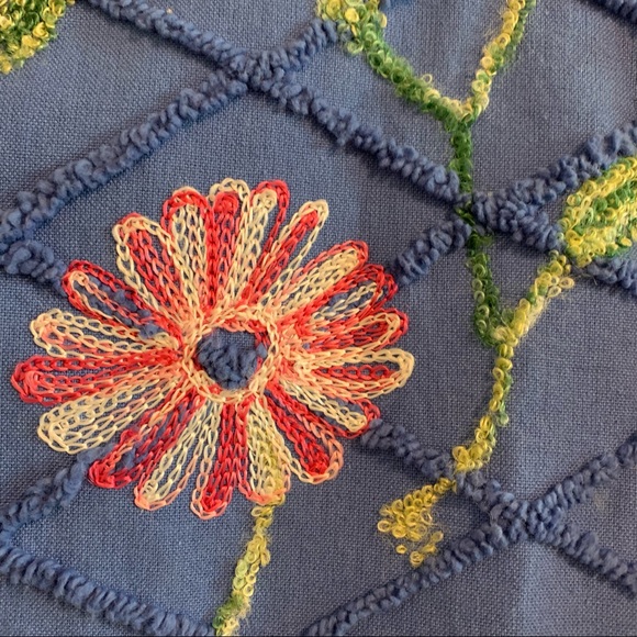 Vintage Coat Spring Retro Twee Floral Embroidered Button Up Jacket - Picture 4 of 13